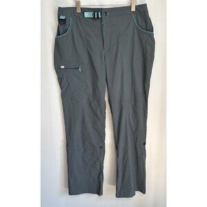 Alpine Parrot Pants Women's size 16 Gray Mountain Fit Hiking Lightweight Stretch